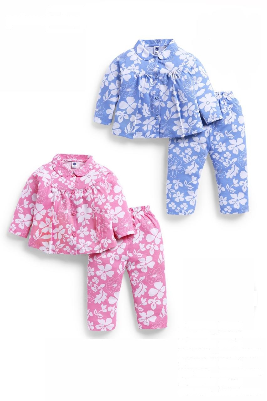Girls Night Suit - Floral